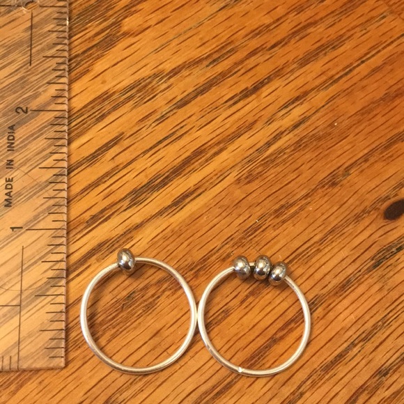 Figet spinning rings size 8 sterling silver - Picture 4 of 4